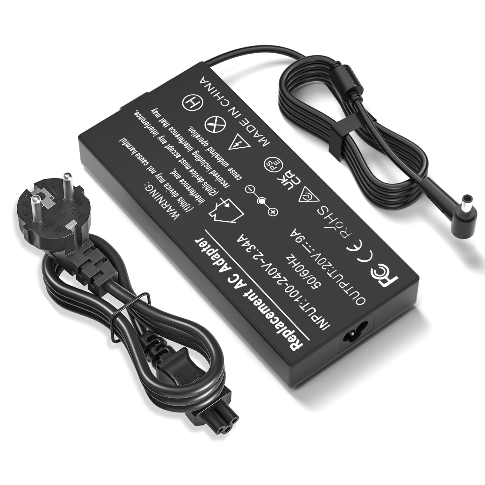 Caricatore da 180 W compatibile con Asus TUF Gaming A15 F15 F17 A17 A15-Fa506