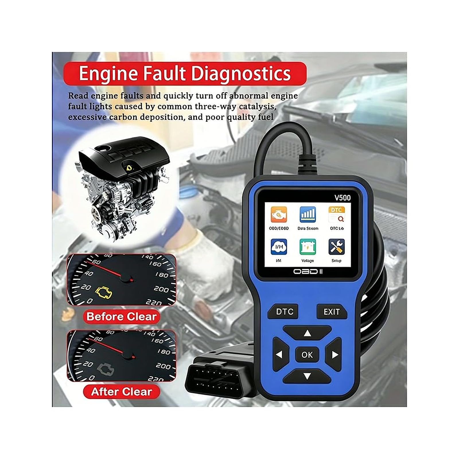 Walizka diagnostyczna OBDII do Seat Leon 2001-2026