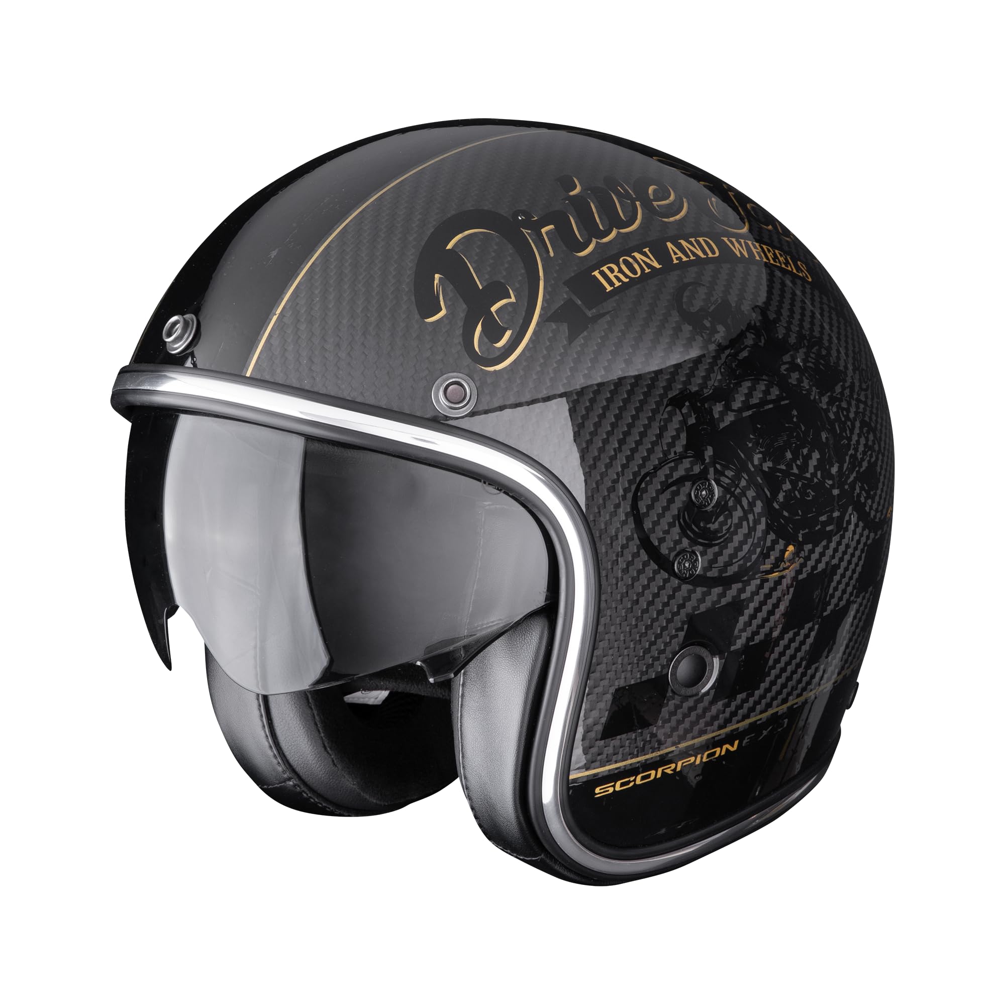 Casco de alta gama Skorpion Belfast EVO Carbon de diseño exclusivo 4