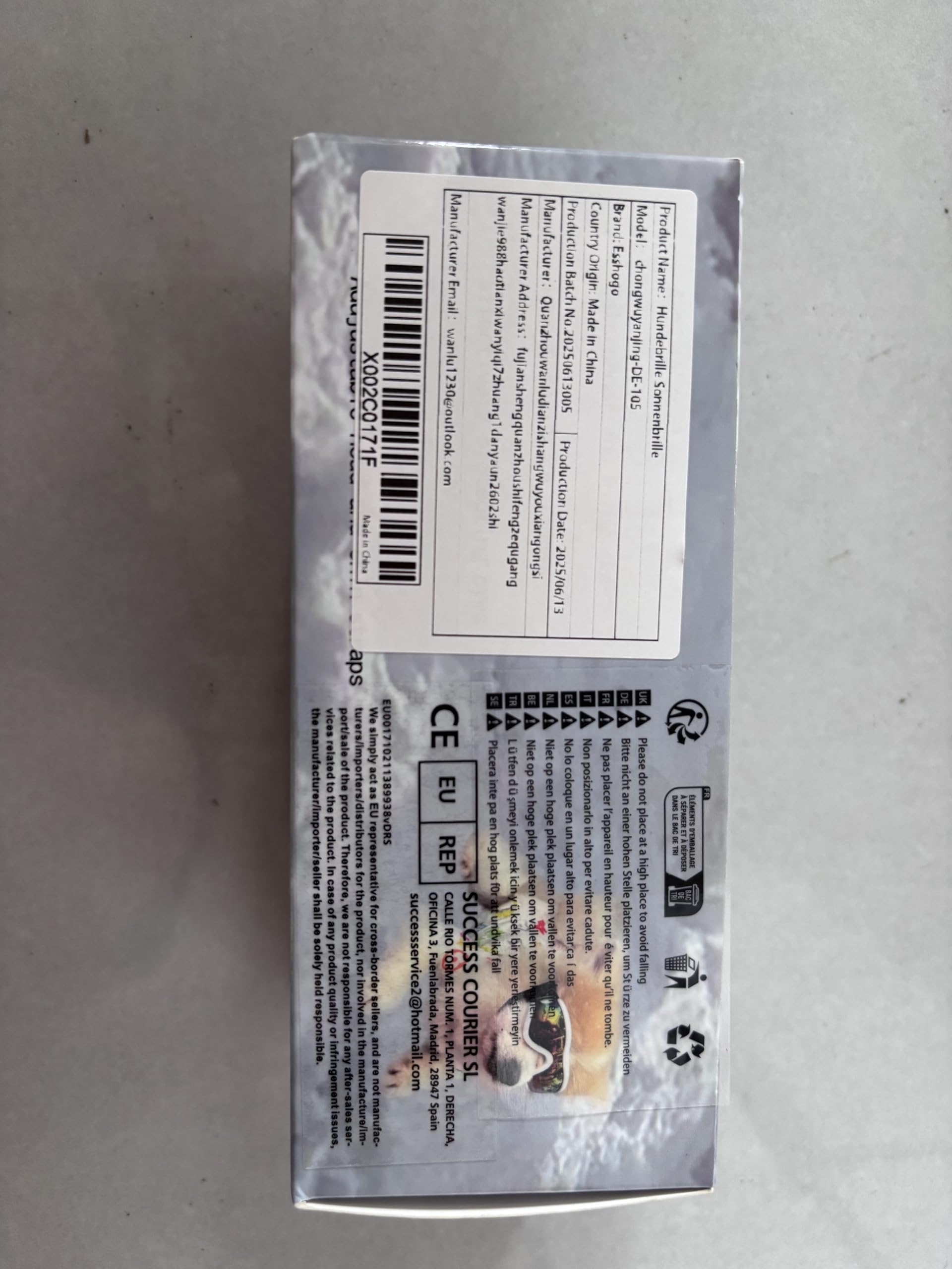 occhiali da sole per cani, occhiali protettivi per cani di taglia grande, occhiali da sole con protezione UV, occhiali da sole regolabili per cani, occhiali protettivi per cani di taglia