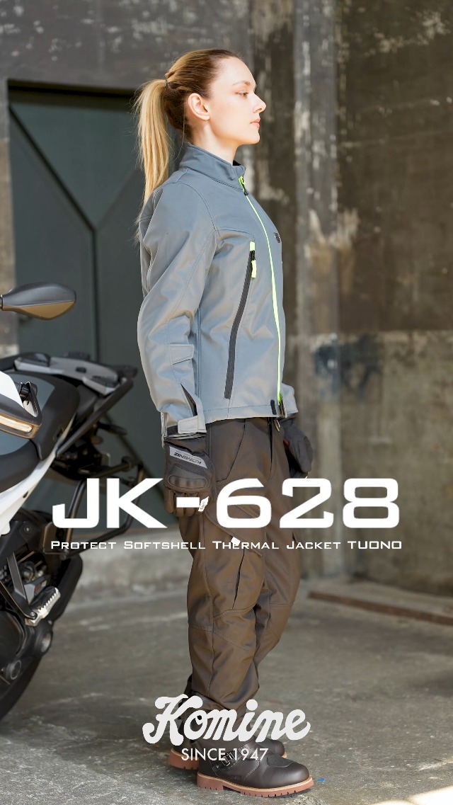 バイク用 プロテクトソフトシェルサーマルジャケット トゥオーノ