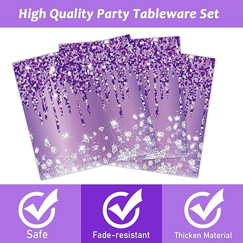 Vista 206 de ZOIIWA - Juego vajilla desechable 96 piezas de Little Boo para baby shower, suministros fiesta fantasmas para 24 invitados, platos, servilletas