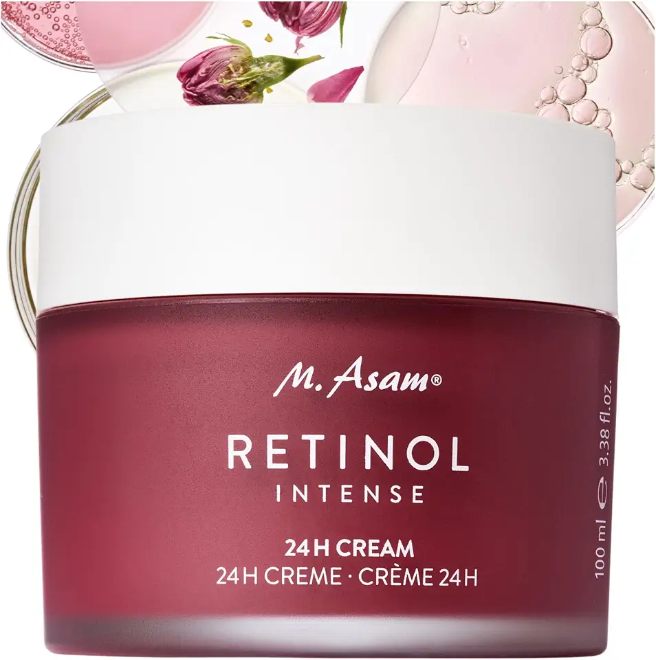 Faltenbehandlung mit Botox: Wie funktioniert’s? 1 M. Asam RETINOL INTENSE 24h Cream (100ml)– pflegende Gesichtscreme für effektive Faltenglättung & gegen Anzeichen der Hautalterung, mit Hyaluron & Sheabutter, Vegane Anti-Aging Creme