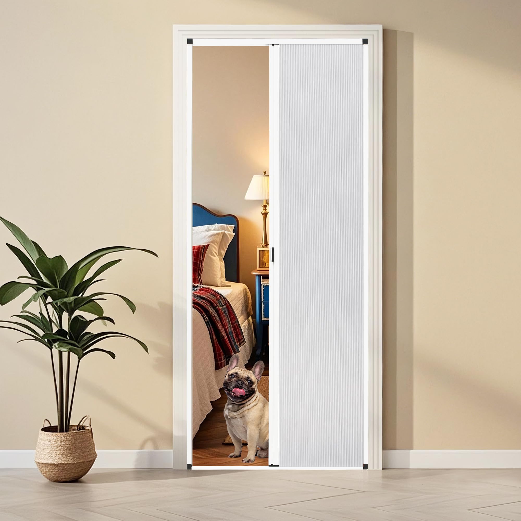 Customizable Interior Accordion Door – Aluminum Frame with Waterproof