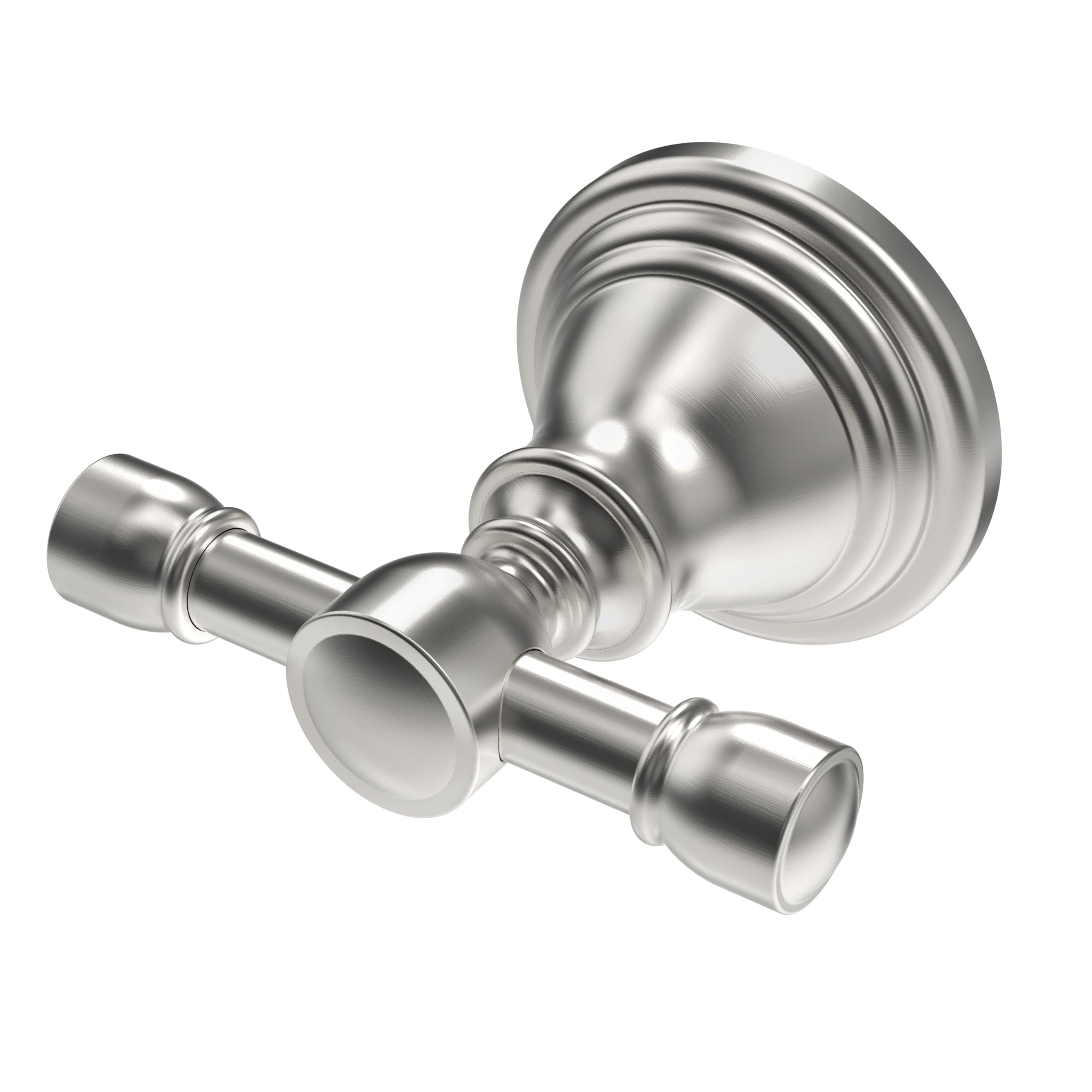 WZKALY Towel Hook for Bathrooms, Stainless Steel Robe Coat Hook Wall Mount, Heavy Duty Towel Hanger for Kitchen, Bedroom or RV(Brushed Nickel)