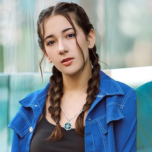 Vista 7 de Eusense Compass Necklace for Women Men Sterling Silver 925 Compass Pendant Picture Locket Holds Ashes Urn Compass Jewelry