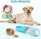 Zivacate Bouteille d'eau pour Chien, 600 ML Gourde Voyage pour Chien - 3