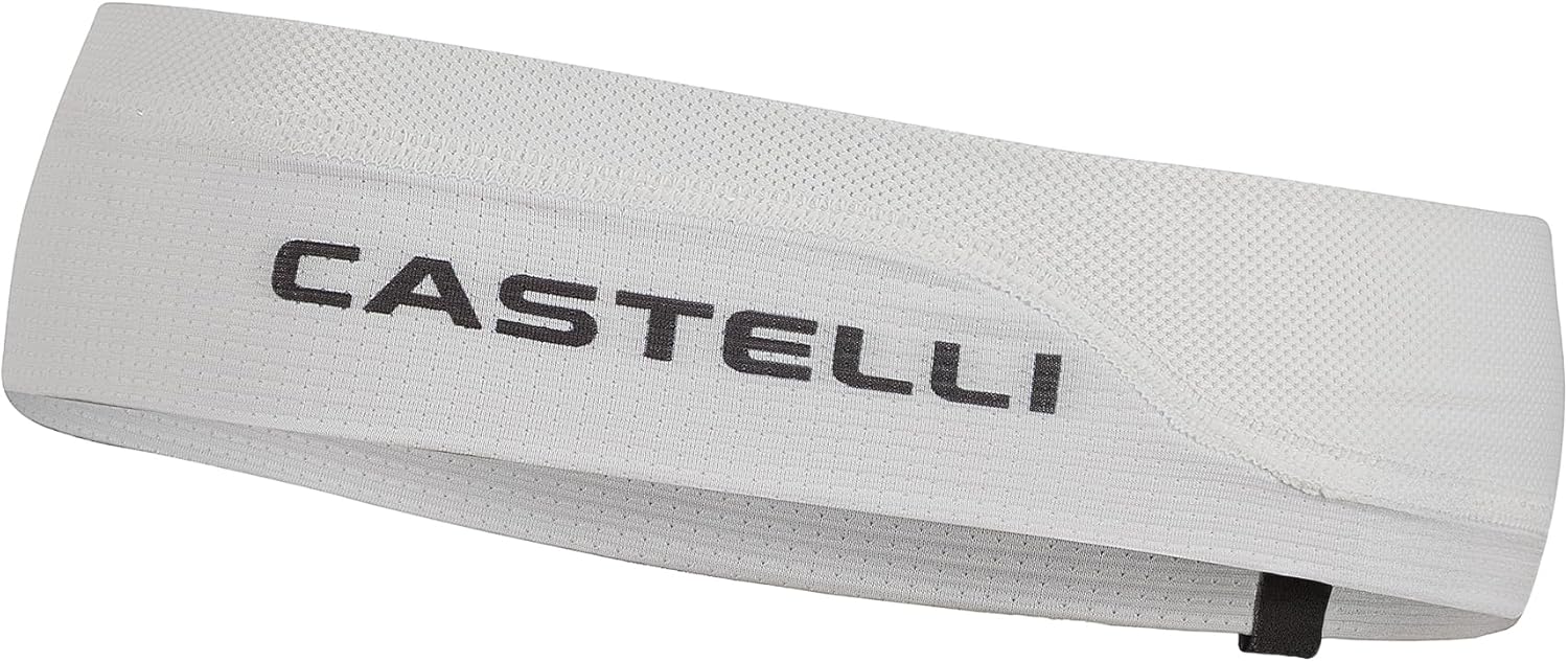 CASTELLI Unisex Summer Headband, Breathable Headwear Cycling Accessory for Road & Gravel Biking for Men & Women
