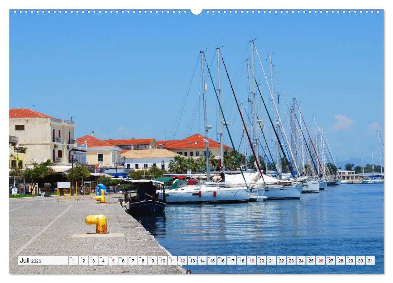 Epirus - Das ursprüngliche Griechenland (hochwertiger Premium Wandkalender 2026 DIN A2 quer), Kunstdruck in Hochglanz: Westgriechenland - Von Parga bis zur Halbinsel Lefkas (CALVENDO Orte)