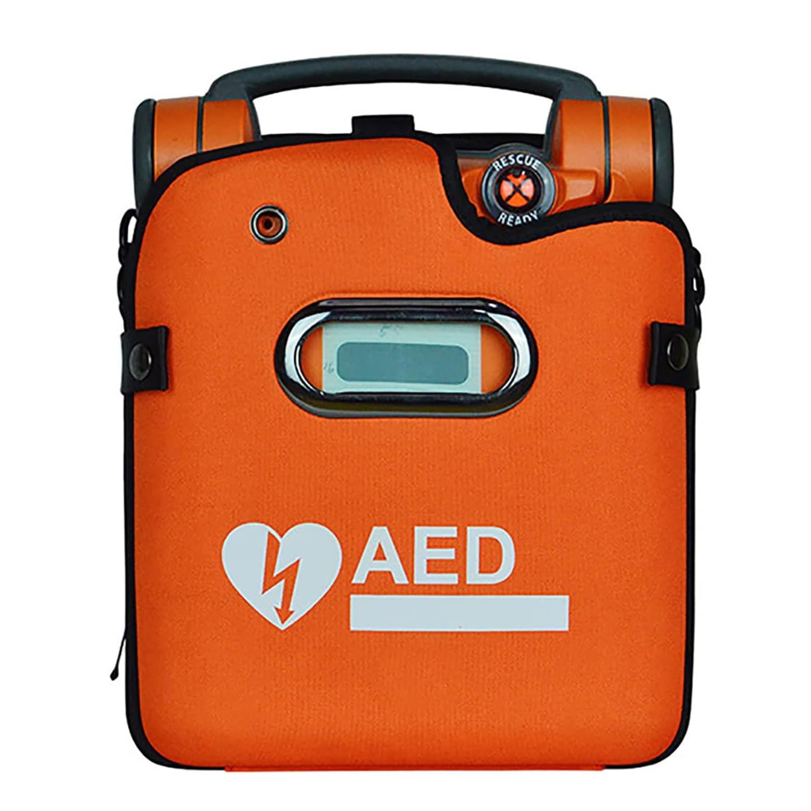 Amazon.co.jp: AED 除細動器収納バッグ、目を引くオレンジデザインの 