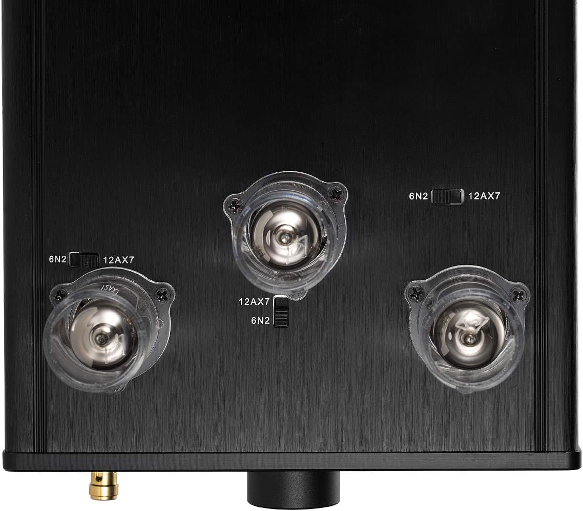 TOP оƒƒERS Nobsound Little Bear T11 6N2/12AX7 Vacuum&Valve Tube Phono Turntable Preamplifier; MM RIAA LP Vinyl Record Player Preamp; Stereo HiFi Audio Pre-Amplifier