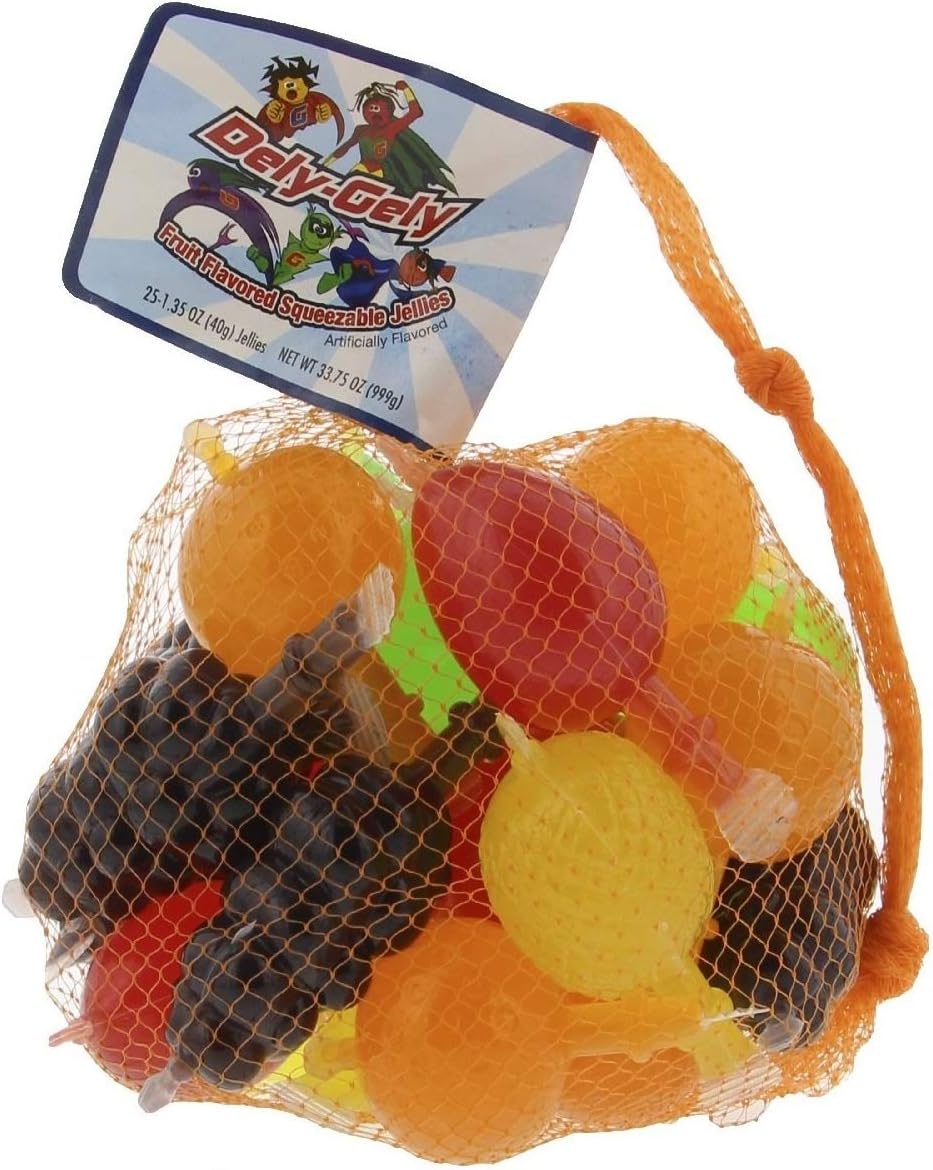 Dely Gely Fruit Jelly 25 Pieces