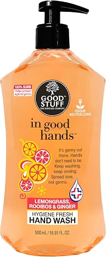 Good Stuff in Good Hands Lemongrass, Rooibos and Ginger Hygiene Fresh Hand Wash 500 ml