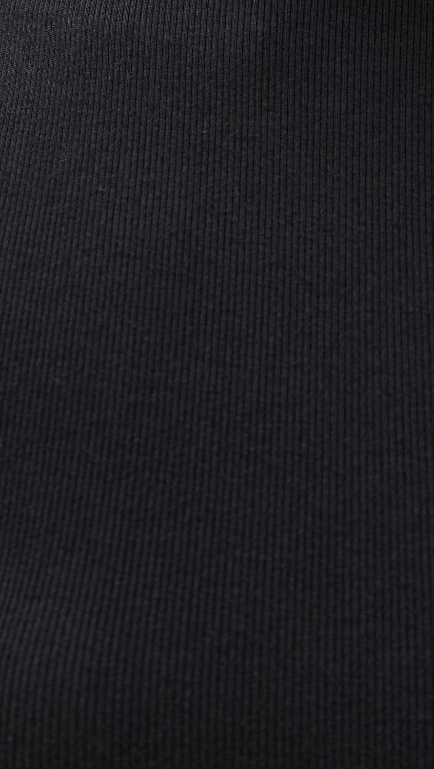 perfectwhitetee Women's Luxe Rib Sleeveless Mock Neck Tank - Image 6