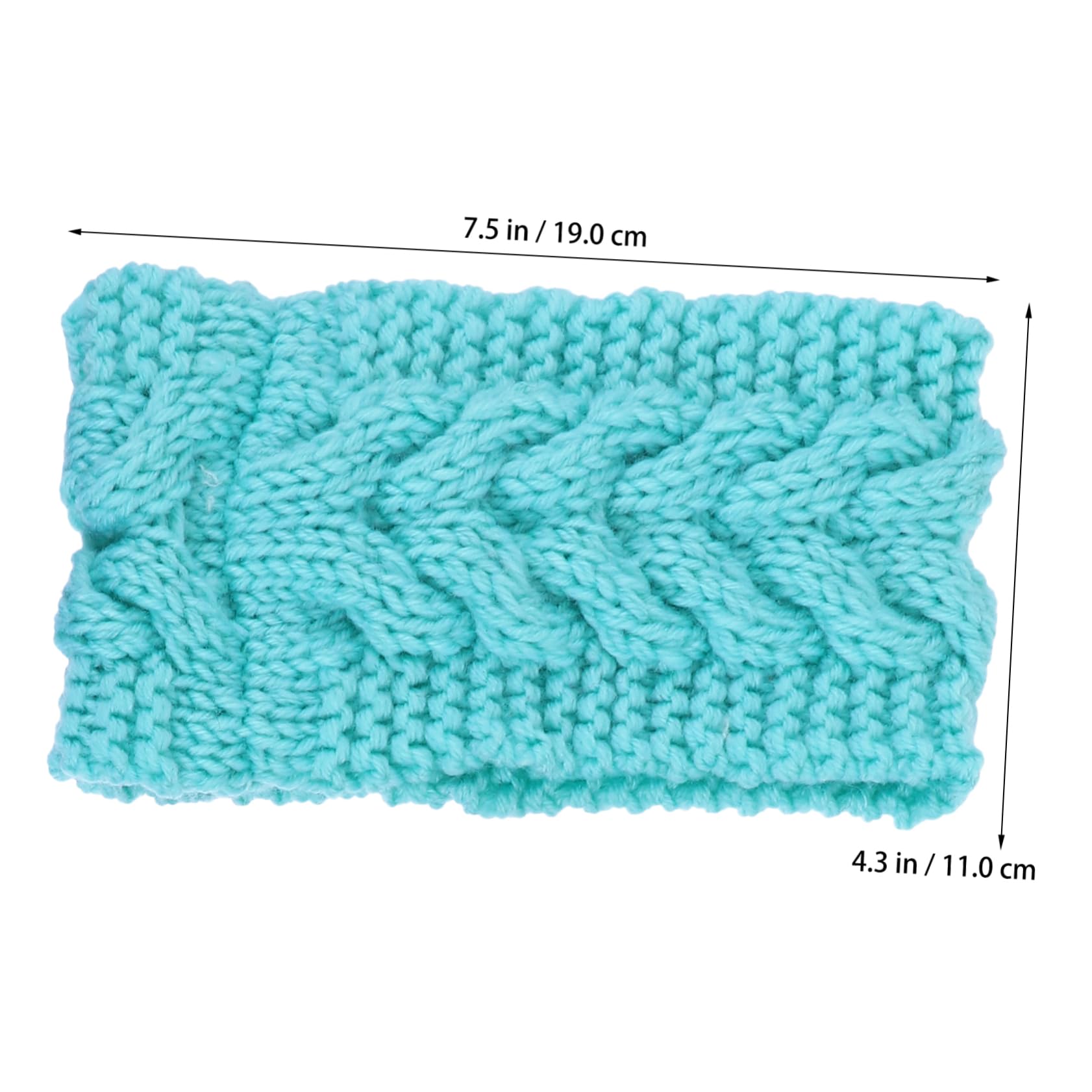 OATIPHO 6 Pack Elastic Headbands Knitted Ear Warmers for Women Men Boys and Girls Comfortable Stylish for Cold Weather