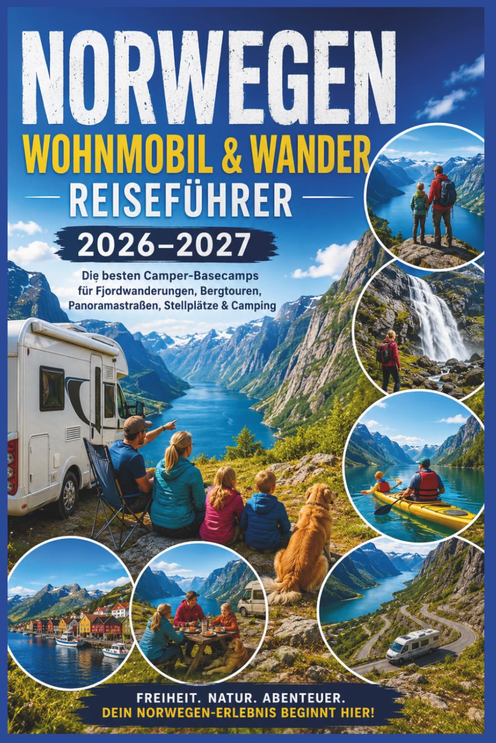 Norwegen Wohnmobil & Wander Reiseführer 2026–2027: Die besten Camper-Basecamps für Fjordwanderungen, Bergtouren, Panoramastraßen, Stellplätze & Camping