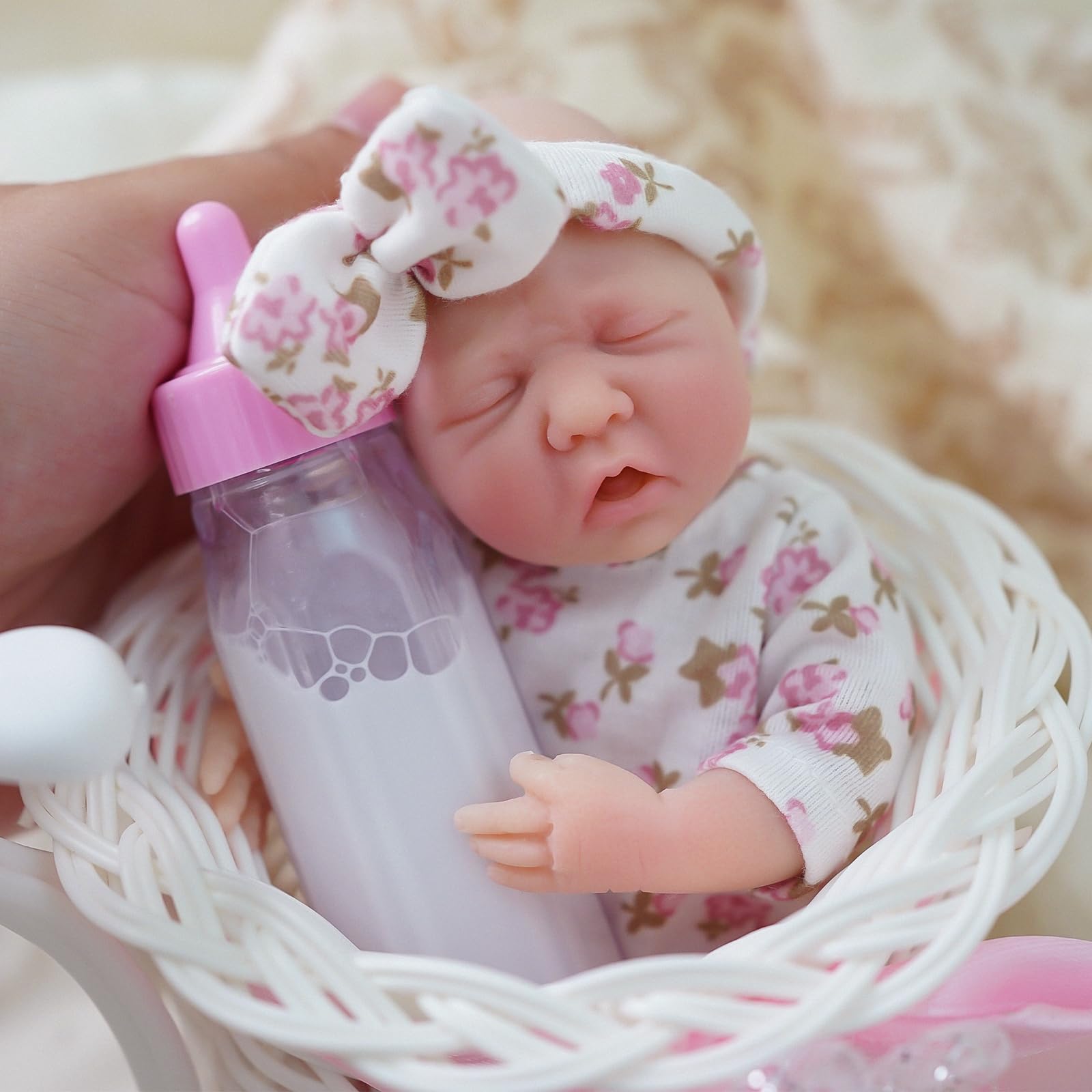 Amazon | MYREBABY 7インチ ミニチュア リボーン ベビードール