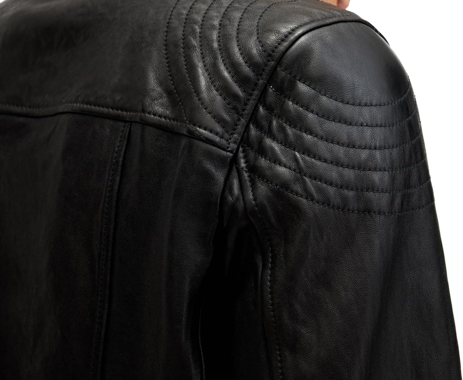 AllSaints Men's Thurman Leather Biker Jacket - Image 3