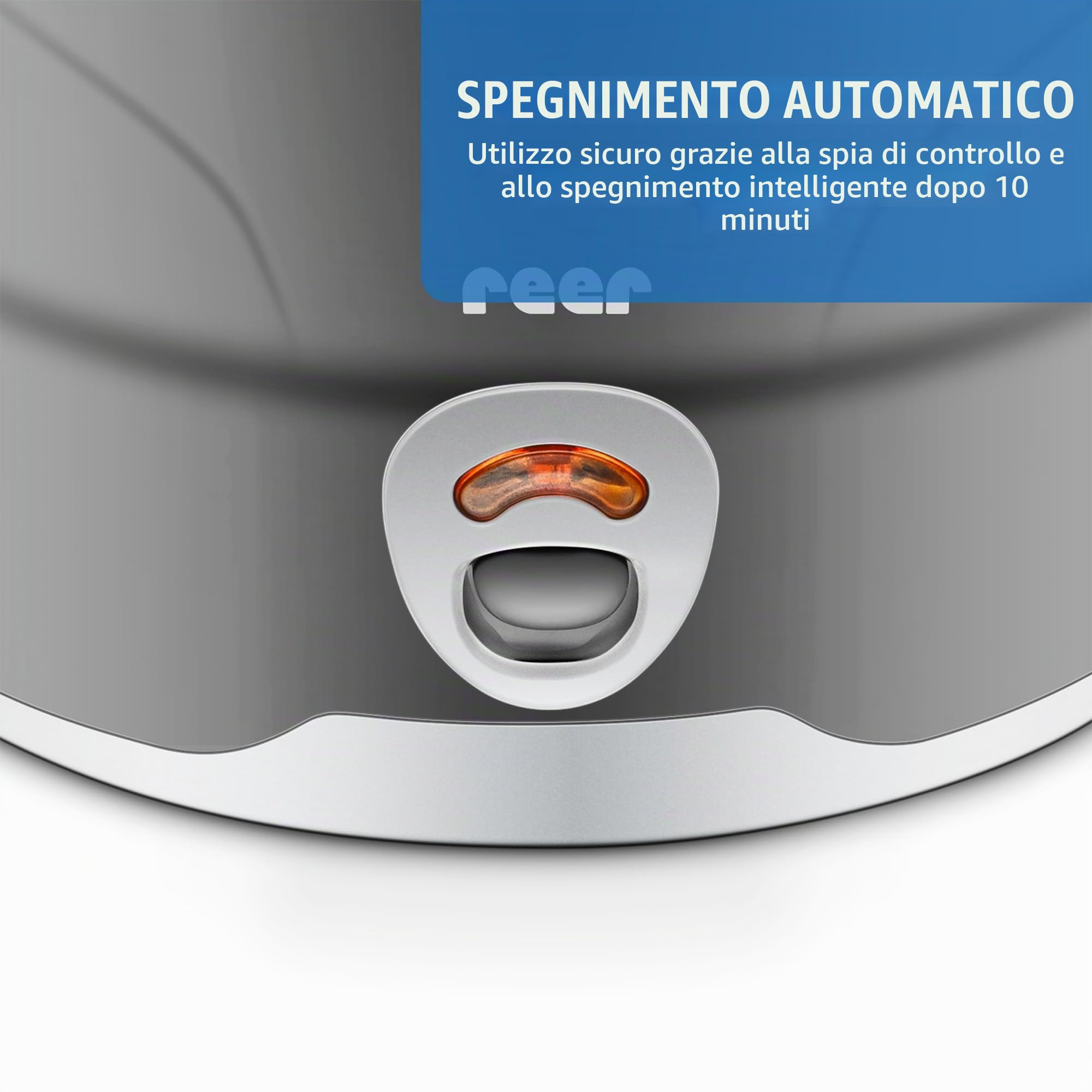 reer - VapoMat S disinfettante disinfettante in soli 10 minuti fino a 6 biberon