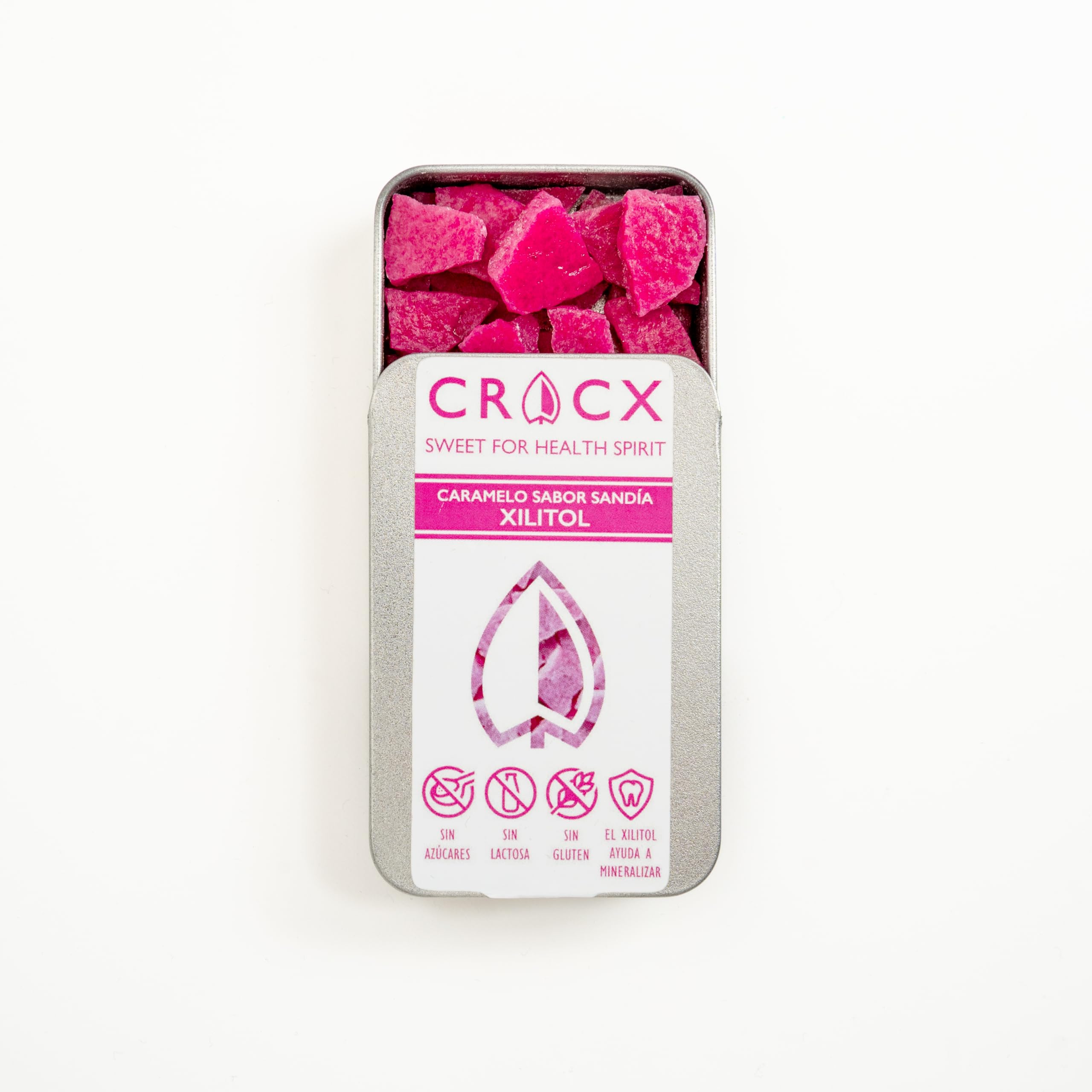 CRACX PACK SABOR 2 SANDIA + 2 MENTA 35GRM*4UDS - CARAMELOS DE XILITOL SIN AZUCAR