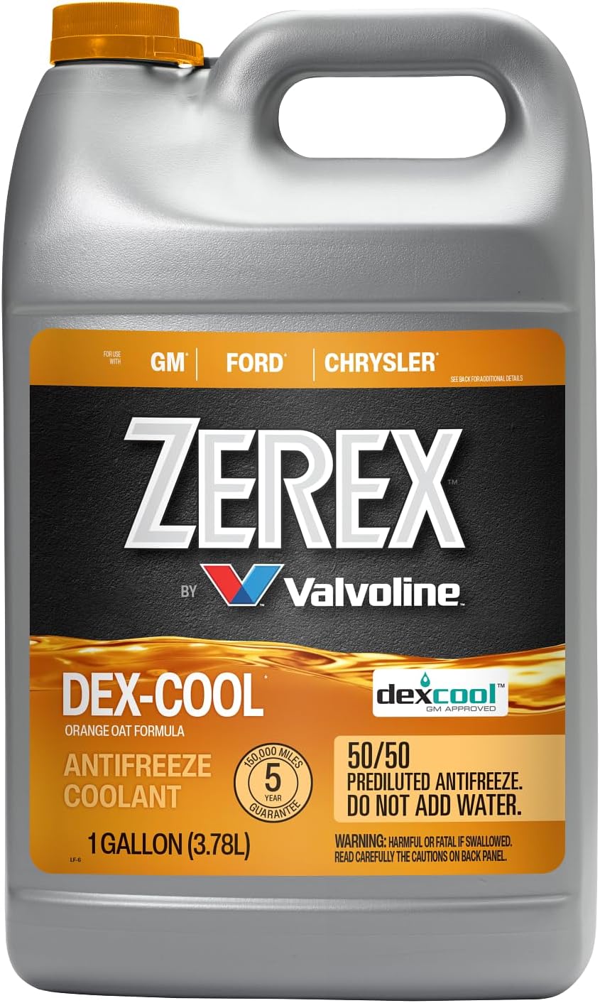 Zerex Zxlru1 Dex-Cool Antifreeze Coolant