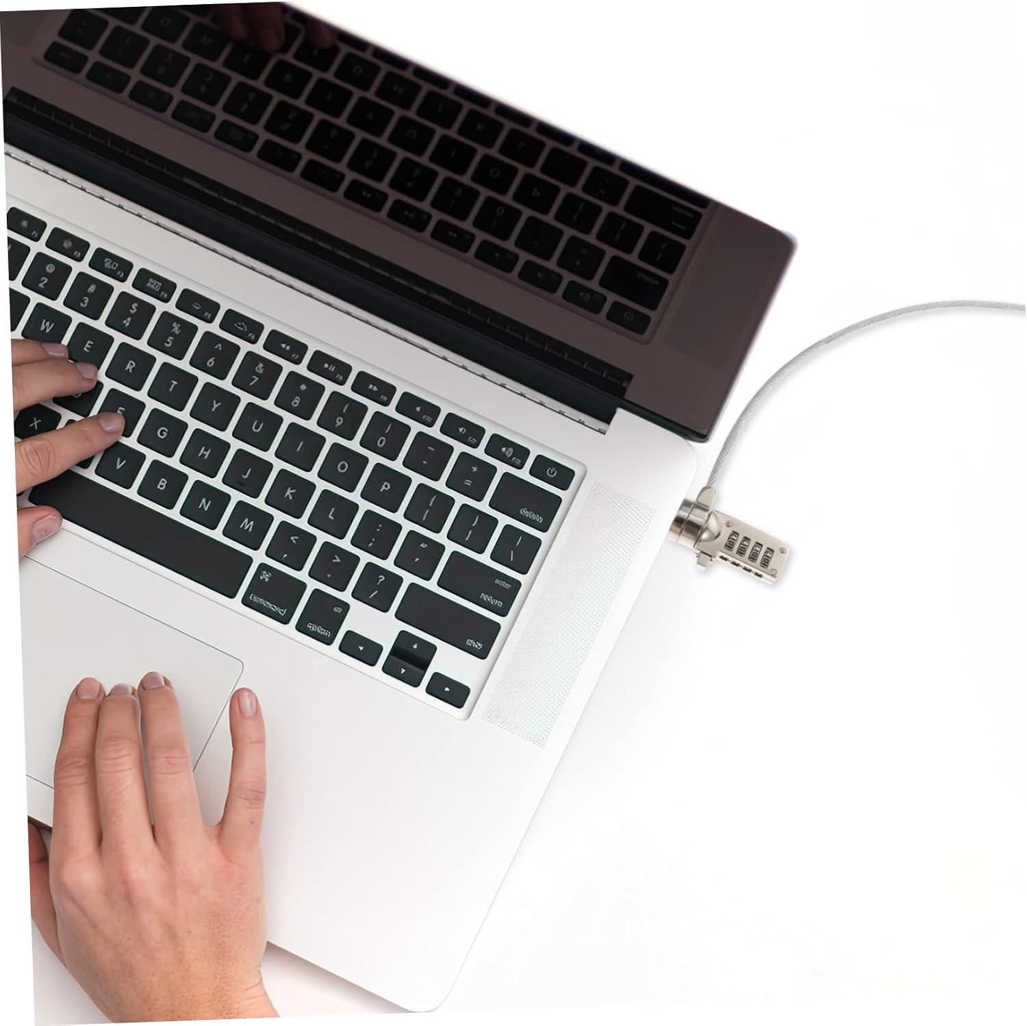 1.8m Cable Lock Laptop Locking Cable Password Wire Rope Security Lock for Computer