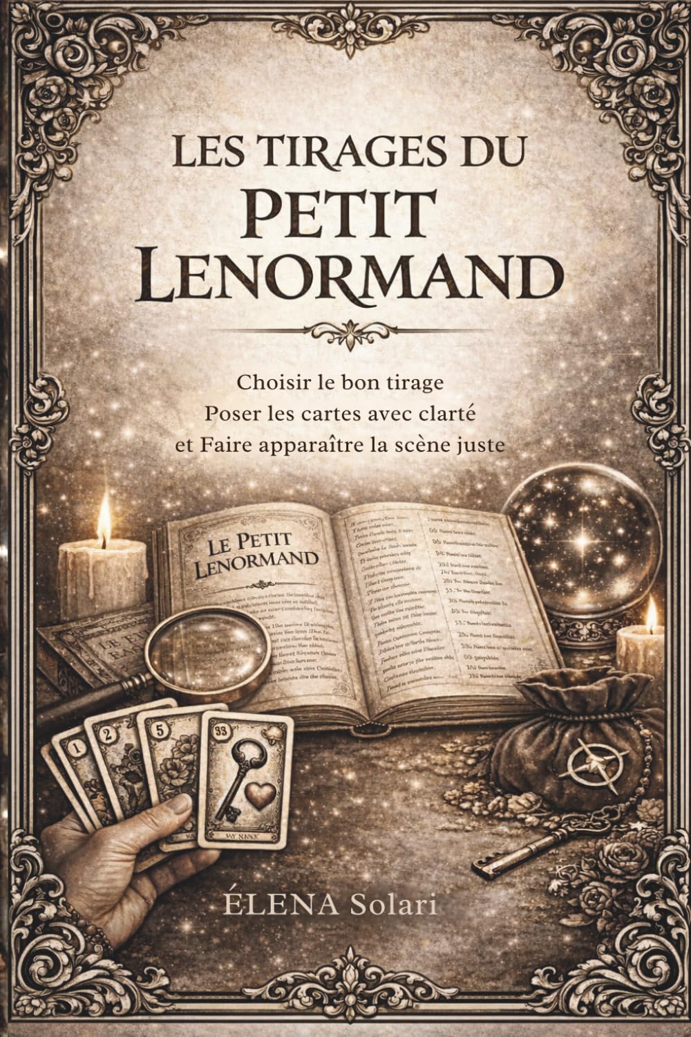 Les tirages du Petit Lenormand : Choisir le bon tirage, poser les cartes avec clarté et faire apparaître la scène: Le guide d'interprétation des ... pour débutants, passionnés et experts.