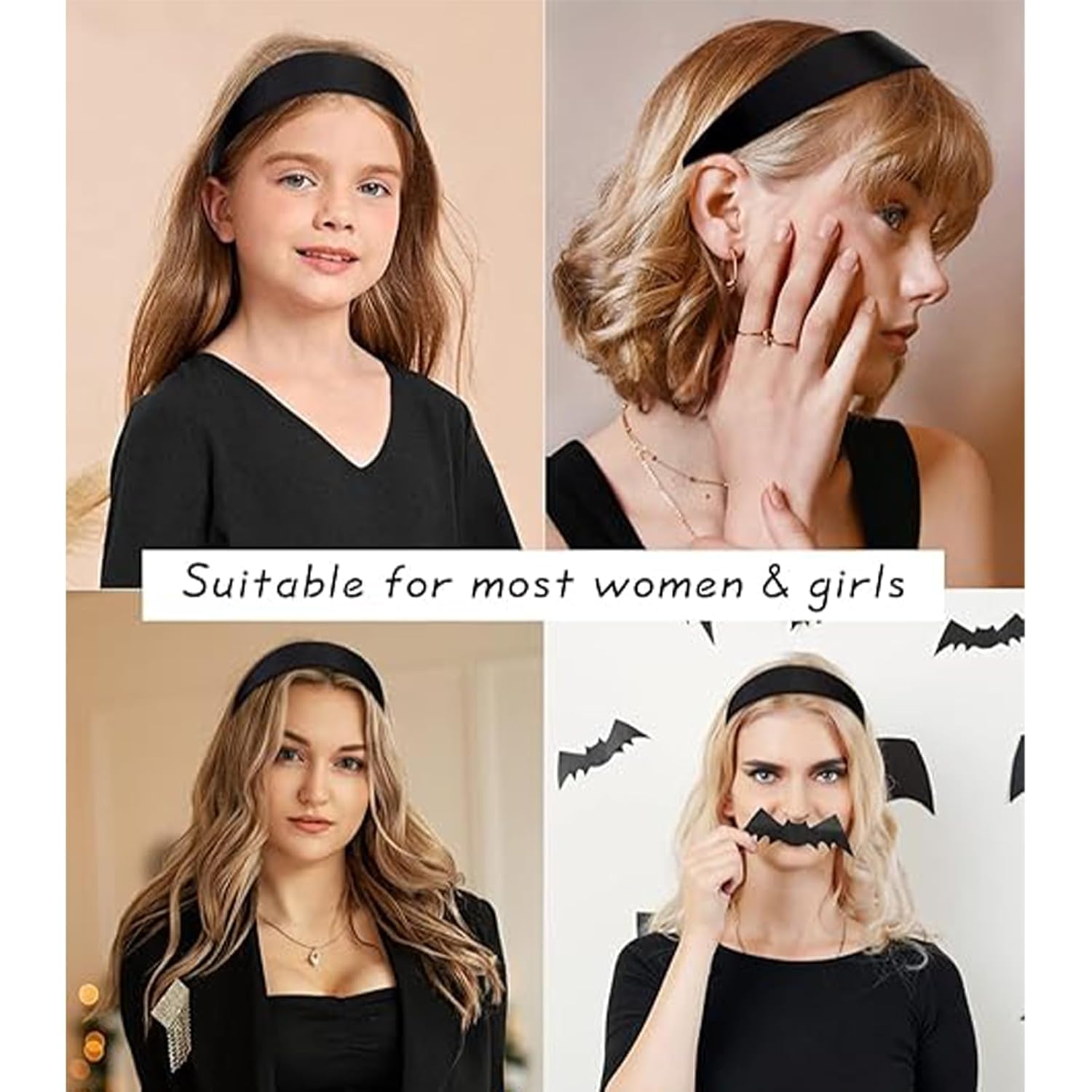 Cerchietti per capelli decorati. - Bambini - Accessori bebè - di Le... | su MissHobby