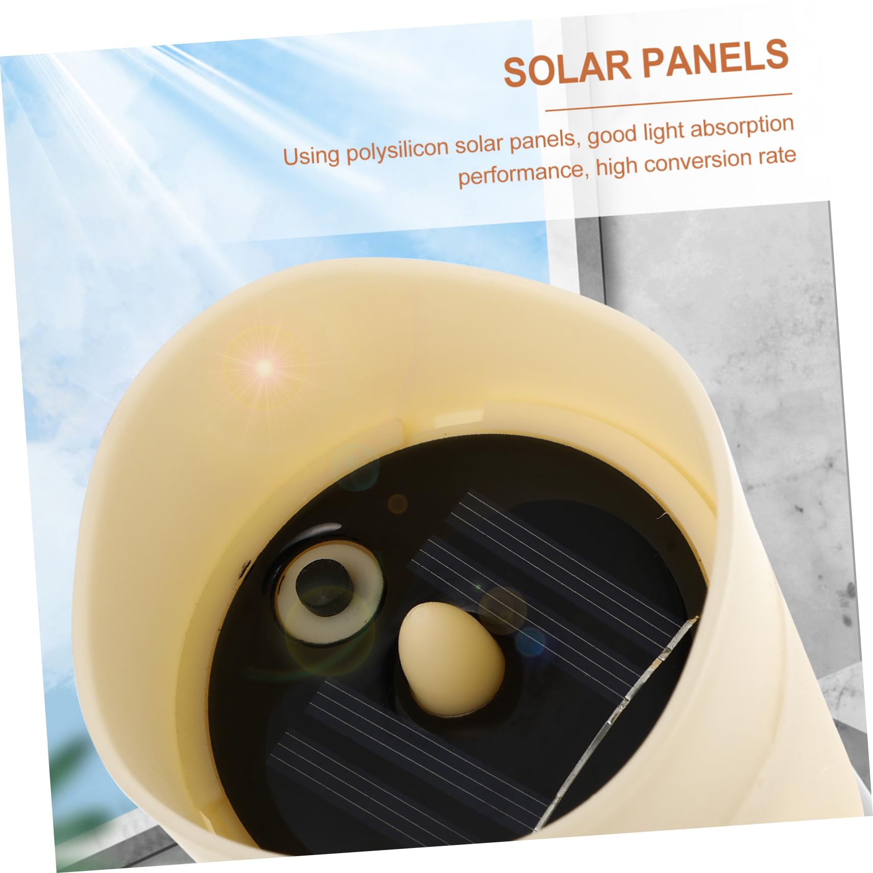 Lampada Candela Solare senza Fiamma 4 Pezzi Plastico