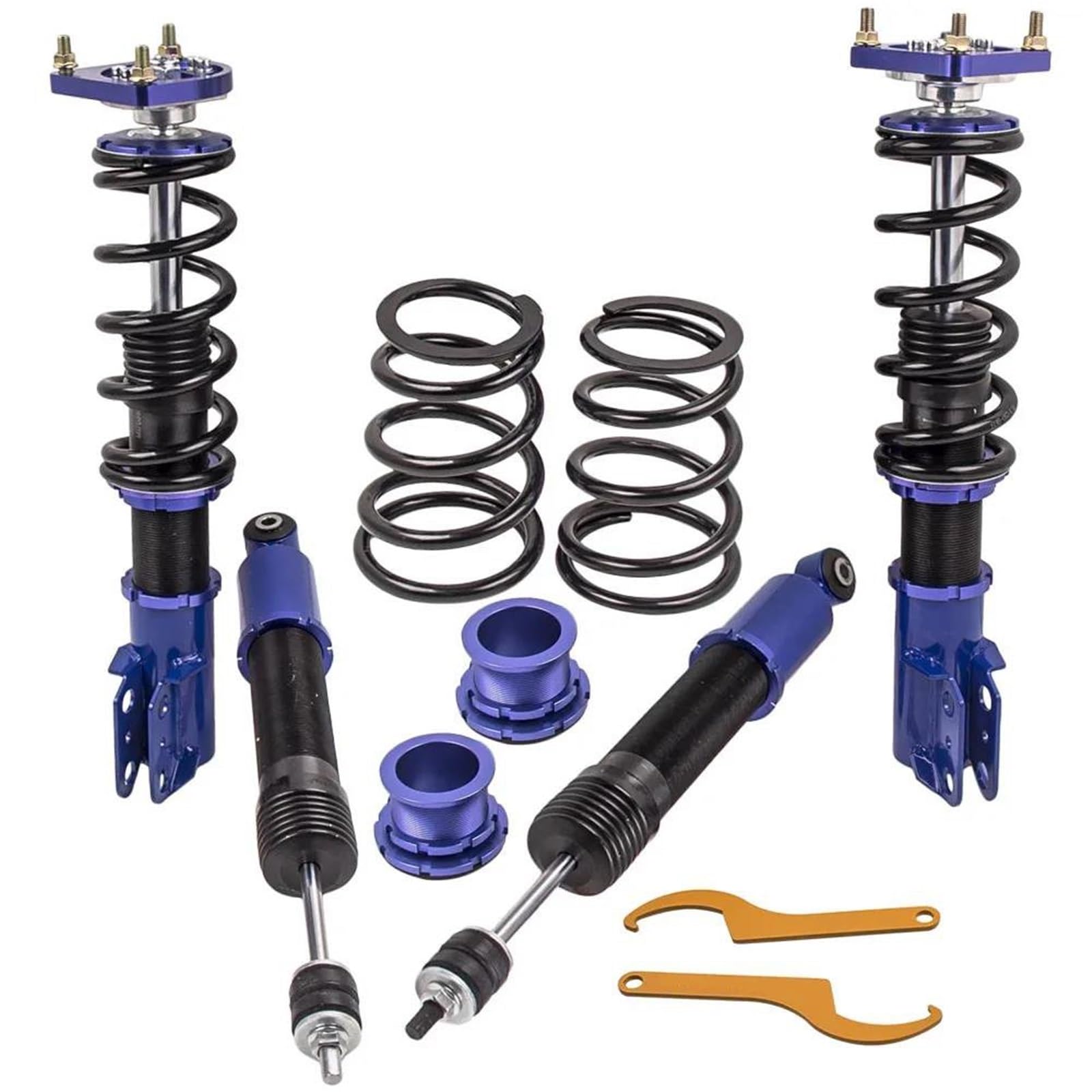 Ammortizzatori Auto Kit Coilovers per Ford per Mustang per Base SN95 Convertible/Coupé 1994-2004 Ammortizzatore Regolabile in Altezza Coilovers Sospensione Ammortizzatore Pressione