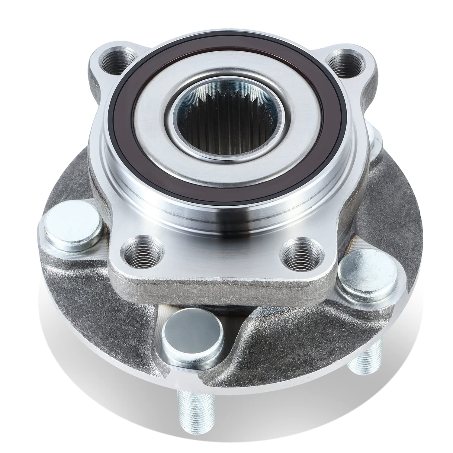 DNA MOTORINGOEM-WHA-0070 Front Wheel Bearing Hub Assembly Compatible with 09-14 Forester / 08-14 Impreza / 05-14 Legacy / 05-14 Outback / 12-14 WRX