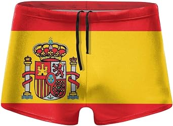 MenS Ukrainian Flag Swimwear Boxer Briefs Swim Trunk Triangle Thong Bikini Swimsuit