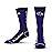 For Bare Feet NFL BALTIMORE RAVENS MVP Crew Sock Team Color Large