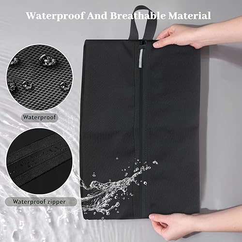 Miniatura 5 de Bolsas de zapatos para viajes, bolsa de almacenamiento multifuncional, impermeable, a prueba de polvo, organiza zapatos, ropa, cosméticos, para