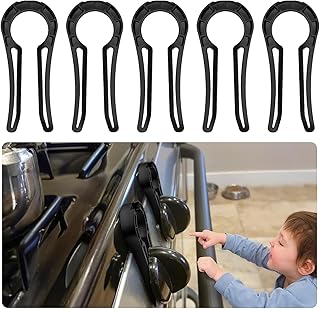 Gas Stove Safety Knob Lock, Baby Proof Stove Oven Locks, Kids Proof Stove Guard, Clear (Pack of 5)