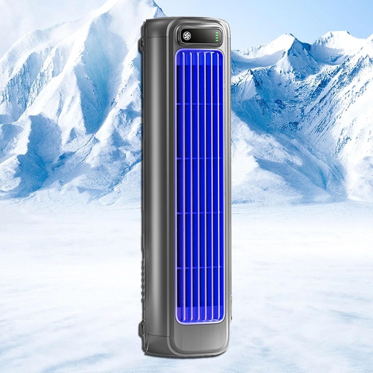 2025 Upgrade Portable Air Conditioner, USB Charging, 3 Wind Speeds, 3D Air Circulation, Compact Cool AC for Home, Bedroom, Office - Energy Efficient (White)