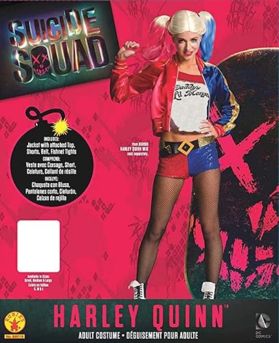 Miniatura 3 de Disfraz Harley Quinn de Suicide Squad para mujer marca Rubies