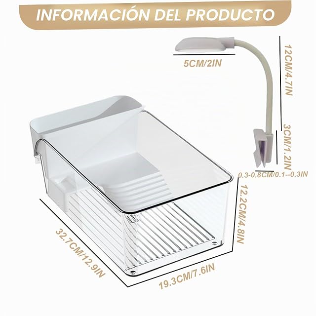 Foto 3 de 7 de Acuario, Kit Completo de hábitat para Tortugas con área multifunción y Filtro de Agua para Tortugas…