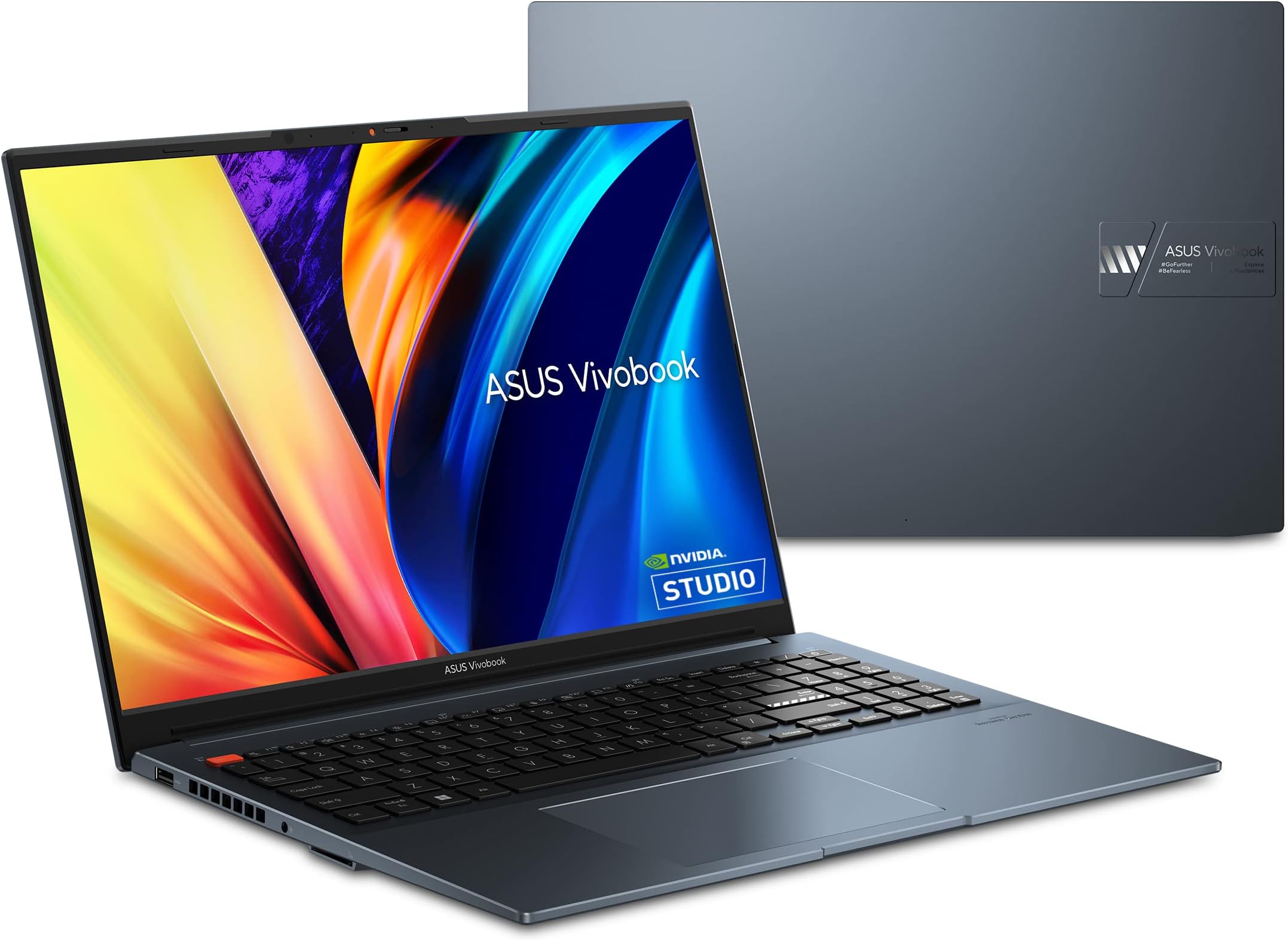 VivoBook Pro 16 OLED Laptop, 16” OLED Display, Intel Core i9-13900H CPU, NVIDIA® GeForce® RTX™ 4060 GPU, 16GB RAM, 1TB SSD, Windows 11 Home, Quiet Blue, K6602VV-ES94