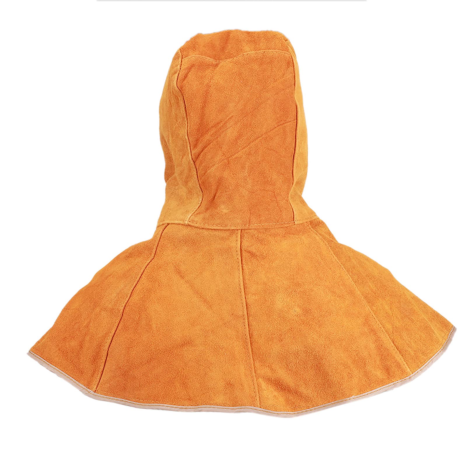 Capuchon Soudage Cuir Vachette Doublure Coton Fermeture Ignifugé | ProtèGe Efficacement Contre La Chaleur Et Les Projections De MéTal Lors De Tous Vos Travaux De Soudure Manuels
