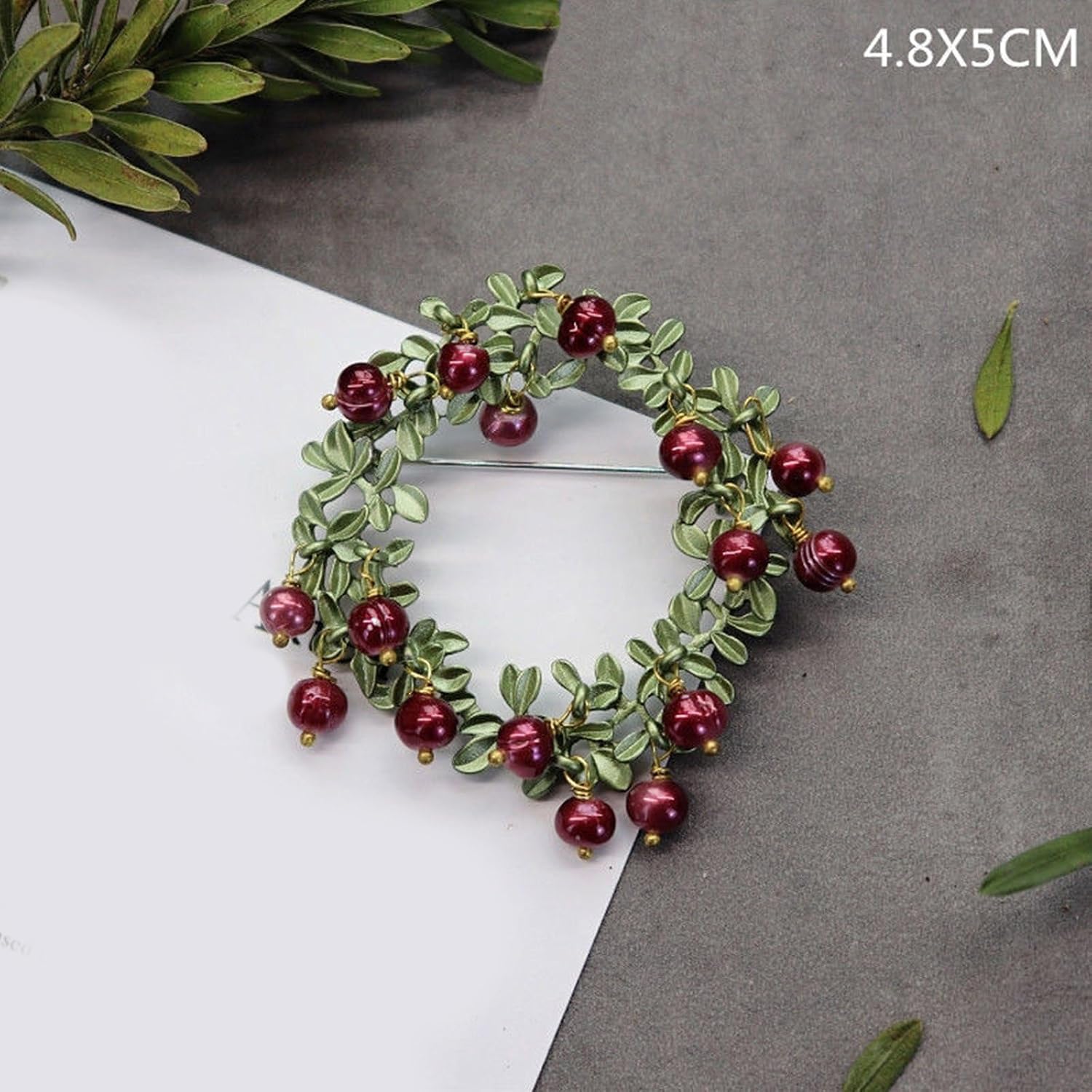 Elegant Plant Brooch Pin Unique Lapel Pin Stylish Clothing Jewelry Plant Brooch Suitable For Daily And Party Wear Vintage