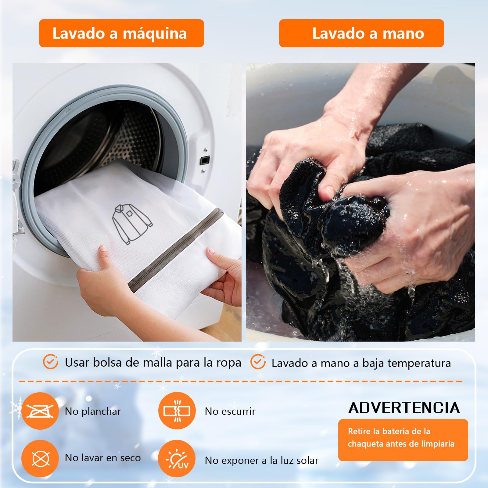 Chaleco Calefactable Hombre con Batería USB de 10000mAh, Negro