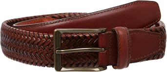 Beltiscool Mens Comfort Stretch Braided Leather Belt