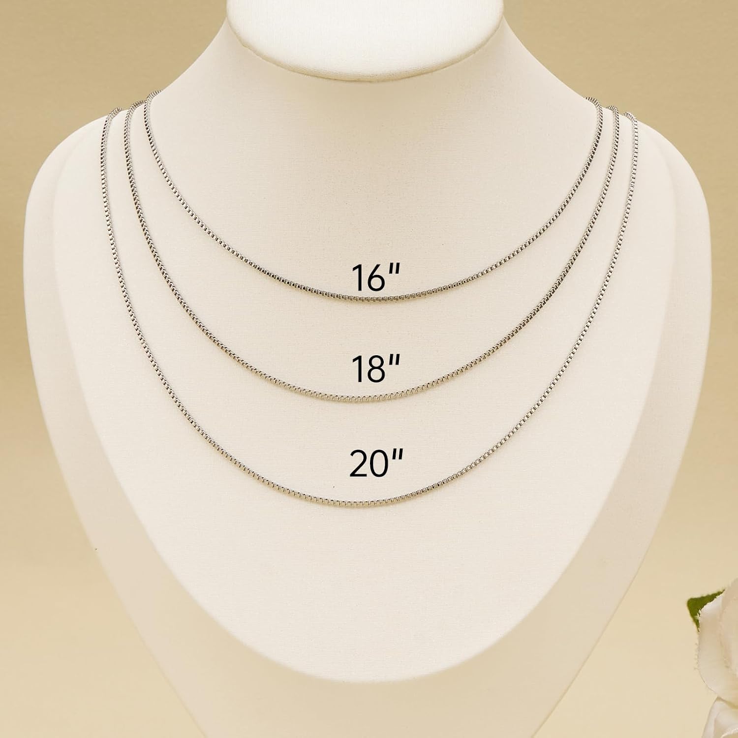 SMYHTGLIF 18 Inches Silver Stainless Steel Necklace Chain for Jewelry Making 12 Pack DIY Craft Box Necklace Chain with Lobster Clasps