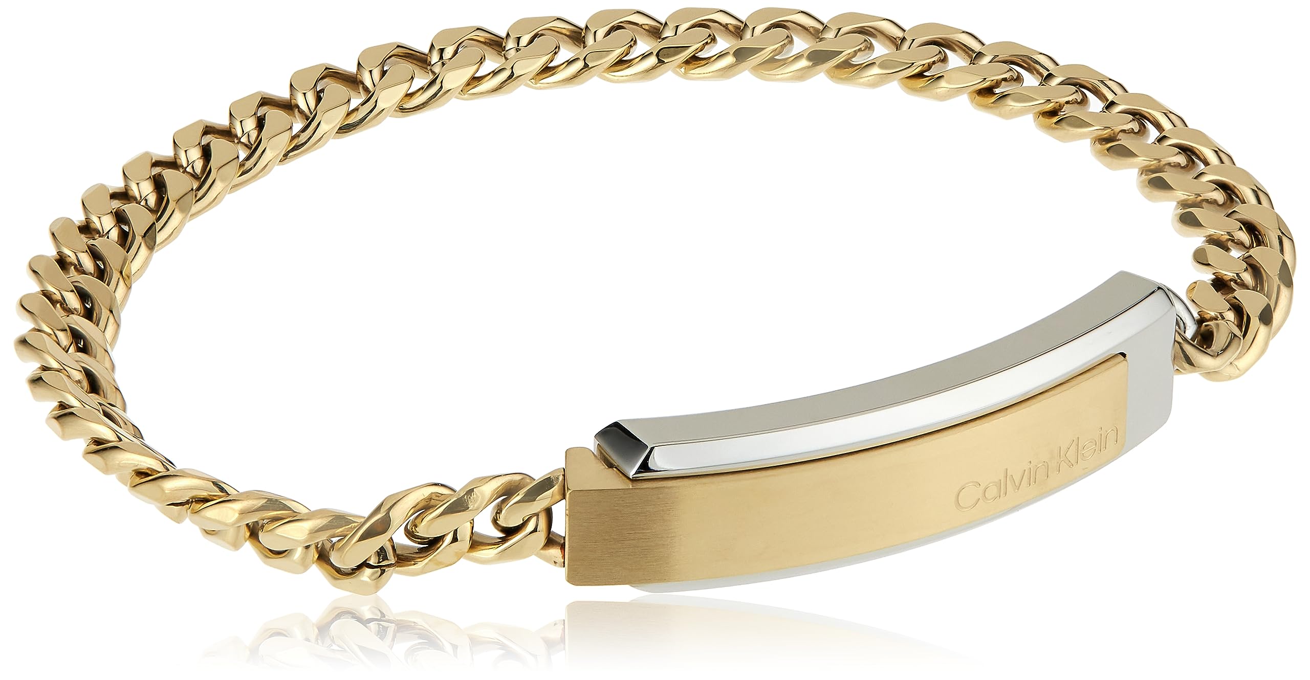 Calvin Klein Pulseras de cadena para Hombre Colección ICONIC ID