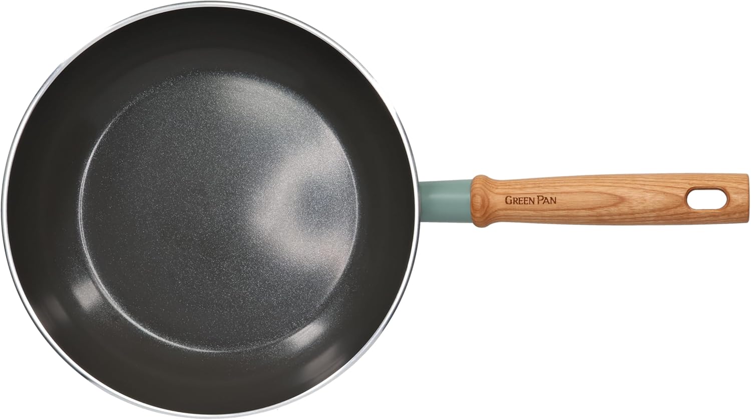 Mayflower Green Pan GREENPAN Frying Pan, 9.4 inches (24 cm), Gas IH Compatible, PFAS Free, Non-Toxic Substances, Ceramic Coating, Non-Sticking, Easy to Remove Dirt