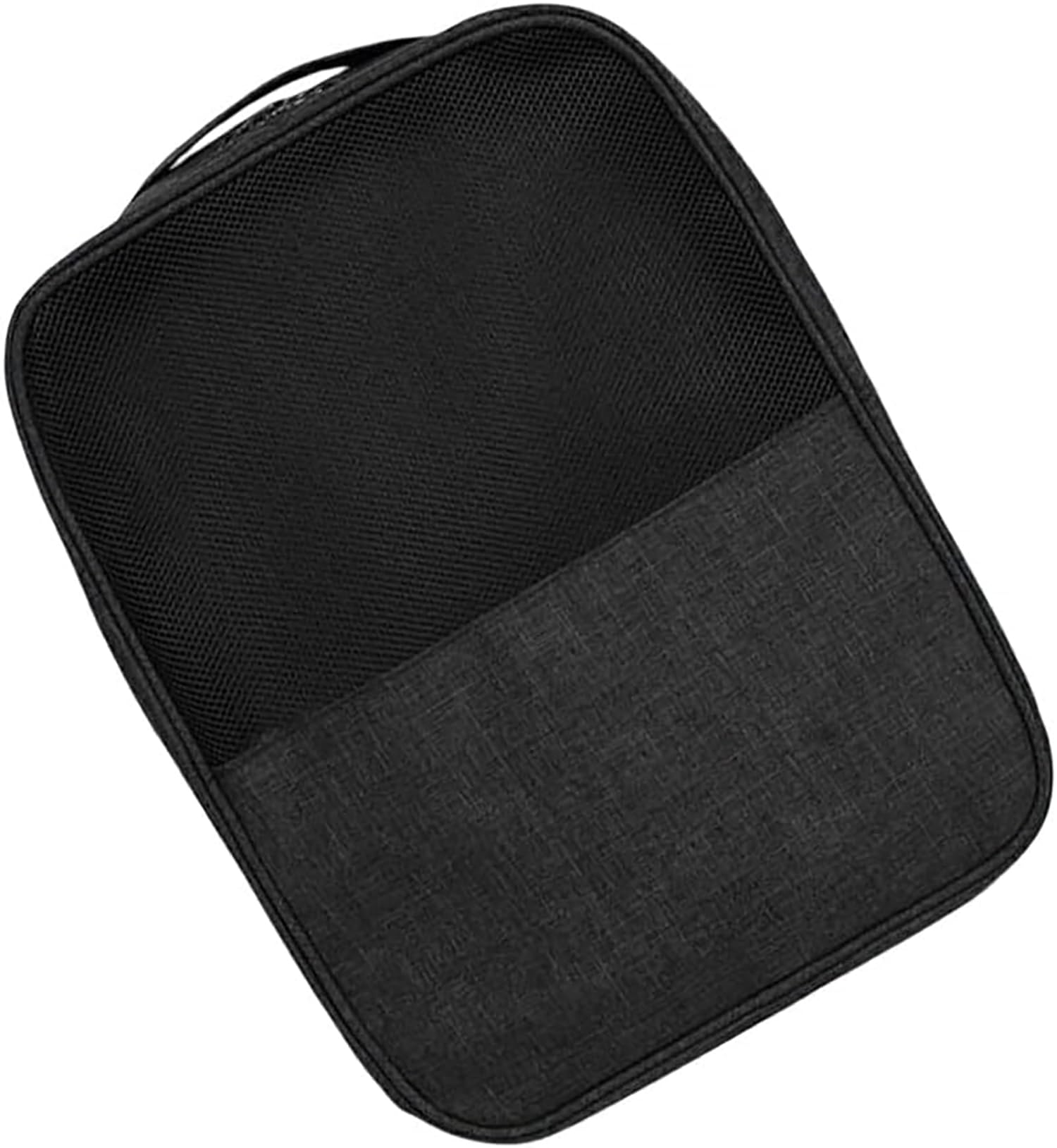 house of quirk Shoe Bag Storage Bag, Suitcases Travel Luggage Organizers Travel Shoe Bag (Black)-picture-41