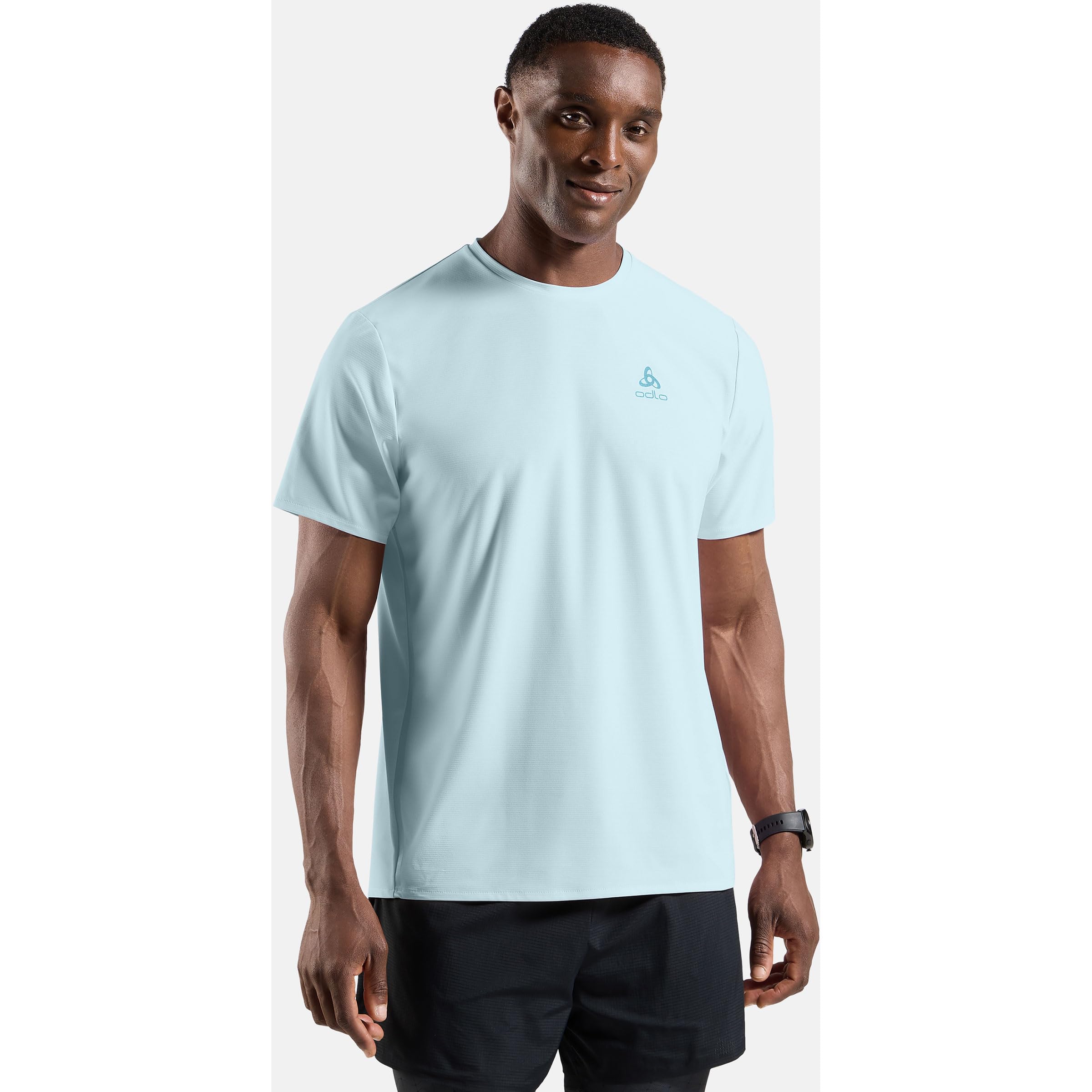 Odlo Zeroweight Chill-Tec Laufshirt Herren hellblau - Baby Blue XXL