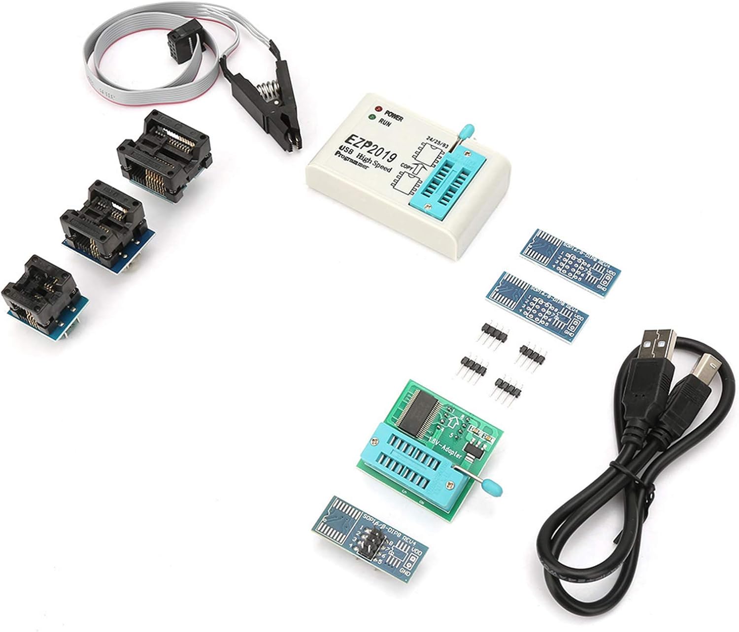 EZP2019 High Speed Flash Serial Peripheral Interface Programmer, High Speed Programmer Programmable Logic Circuits PAL Flash Programmable Logic Circuits USB