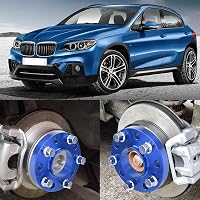CarBole Keréknyomtáv Szélesítő 5x120 15/20mm - BMW Kompatibilis Kék Távtartó Szett 72,56mm Középső Furattal, 10 Lyukú, M12x1.5 Csavarokkal

 7